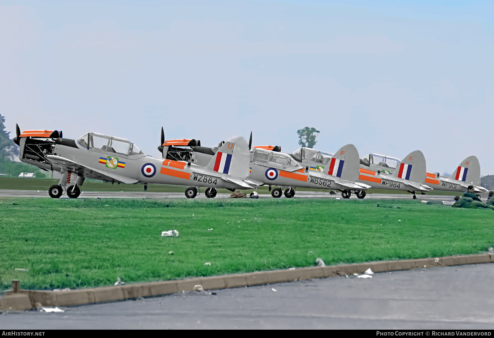 Aircraft Photo of WZ884 | De Havilland DHC-1 Chipmunk T10 | UK - Air Force | AirHistory.net #716283