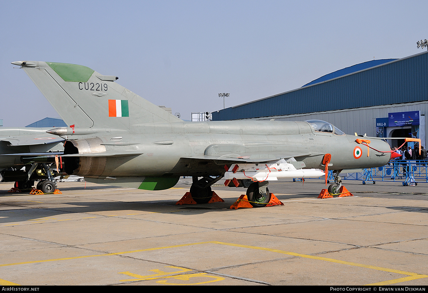 Aircraft Photo of CU2219 | Mikoyan-Gurevich MiG-21 Bison | India - Air Force | AirHistory.net #716292