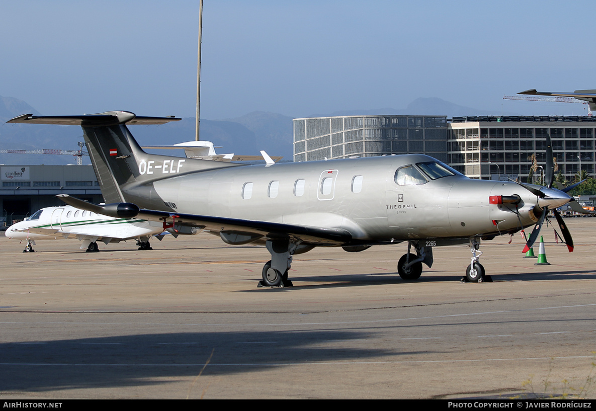 Aircraft Photo of OE-ELF | Pilatus PC-12NGX (PC-12/47E) | Theophil Group | AirHistory.net #716312