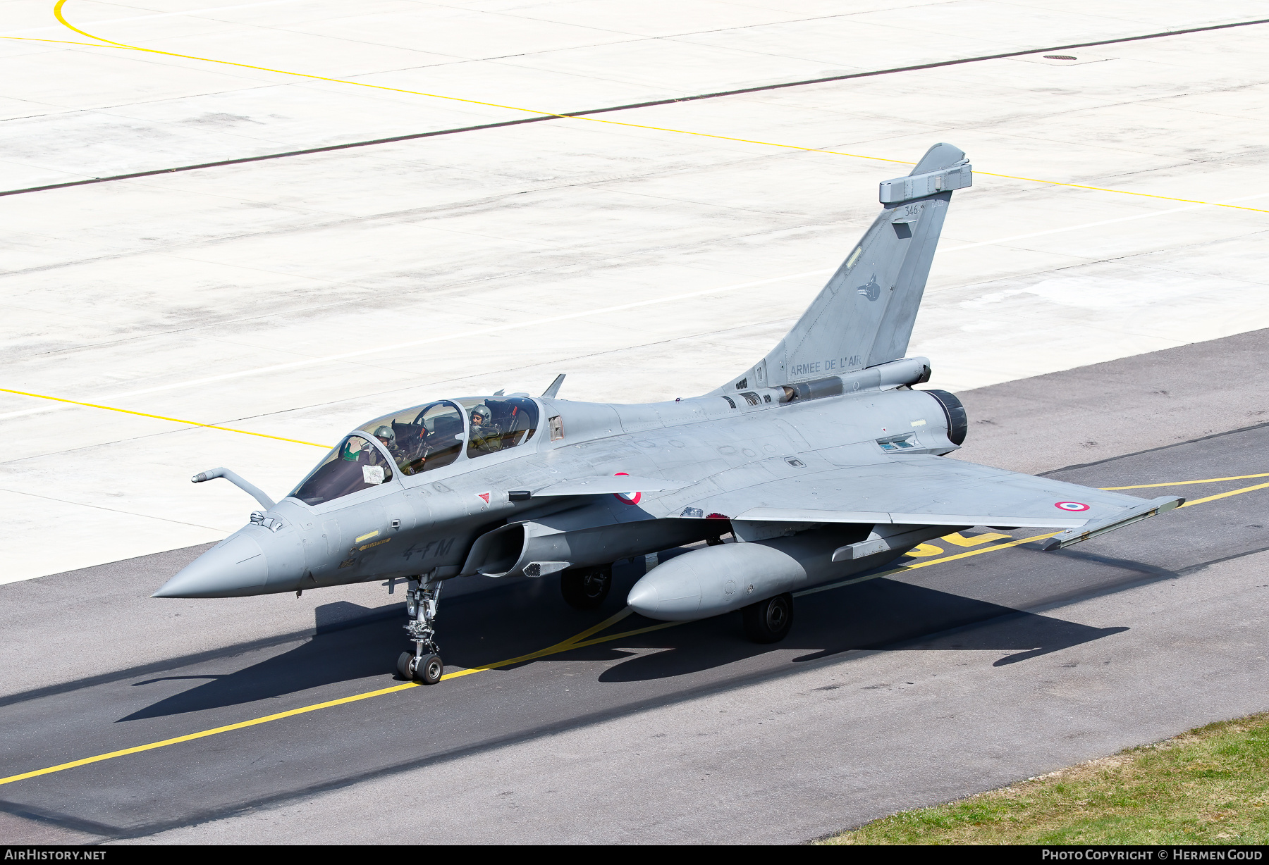 Aircraft Photo of 346 | Dassault Rafale B | France - Air Force | AirHistory.net #716324