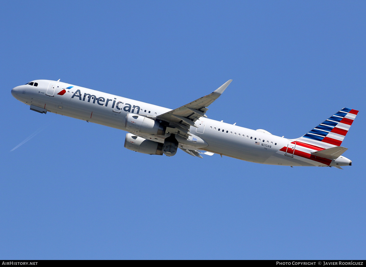 Aircraft Photo of N110AN | Airbus A321-231 | American Airlines | AirHistory.net #716348