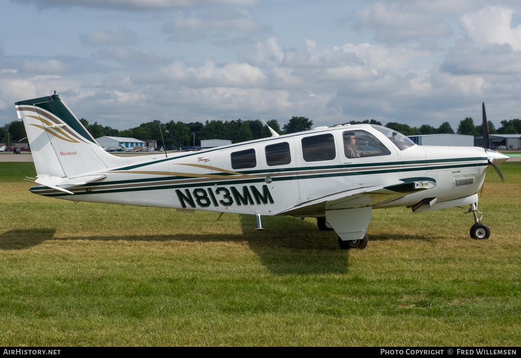 Aircraft Photo of N813MM | Raytheon A36 Bonanza 36 | AirHistory.net #716360