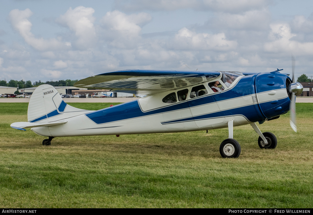 Aircraft Photo of N9365A | Cessna 190 | AirHistory.net #716362