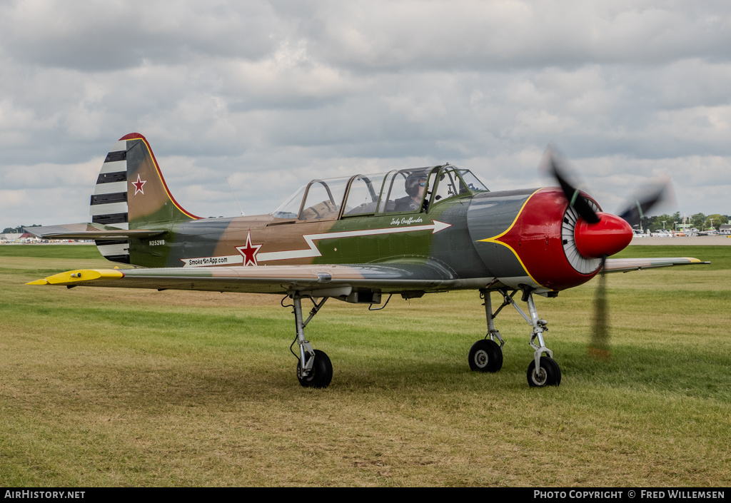 Aircraft Photo of N252WB | Yakovlev Yak-52W | Soviet Union - Air Force | AirHistory.net #716363