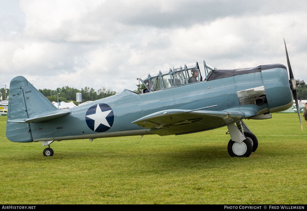 Aircraft Photo of N665C / 90665 | North American SNJ-5C Texan | USA - Navy | AirHistory.net #716374