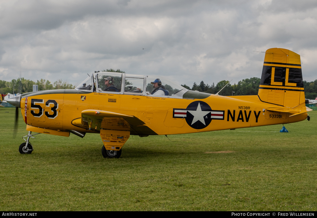 Aircraft Photo of N53BR / 533391 | Beech T-34A Mentor | USA - Navy | AirHistory.net #716376