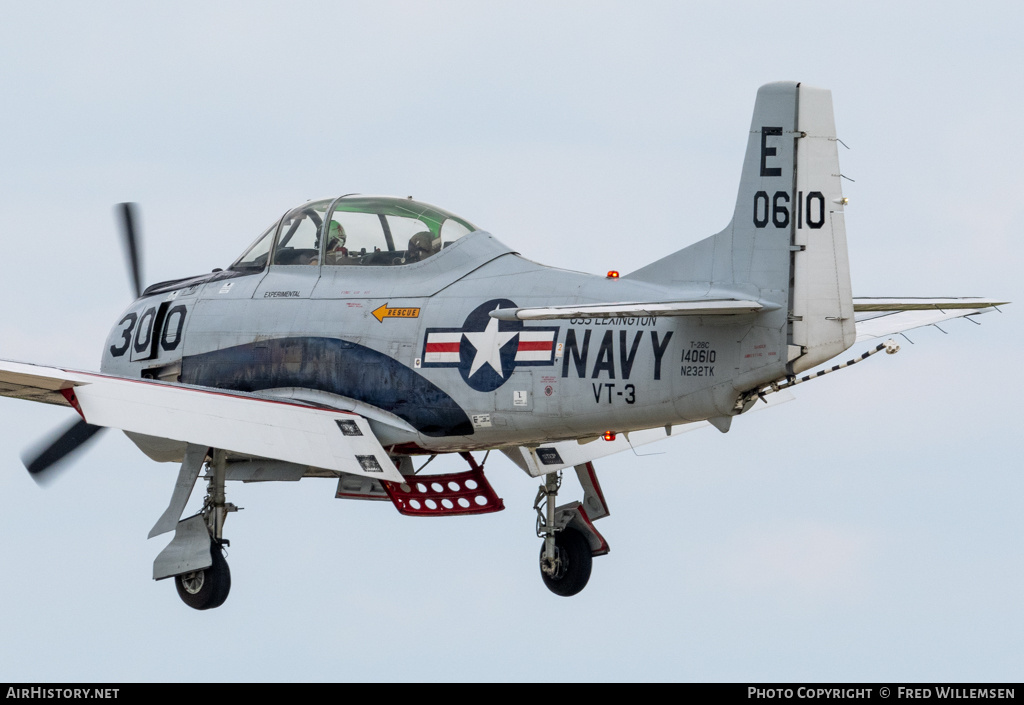 Aircraft Photo of N232TK / 140610 | North American T-28C Trojan | USA - Navy | AirHistory.net #716379