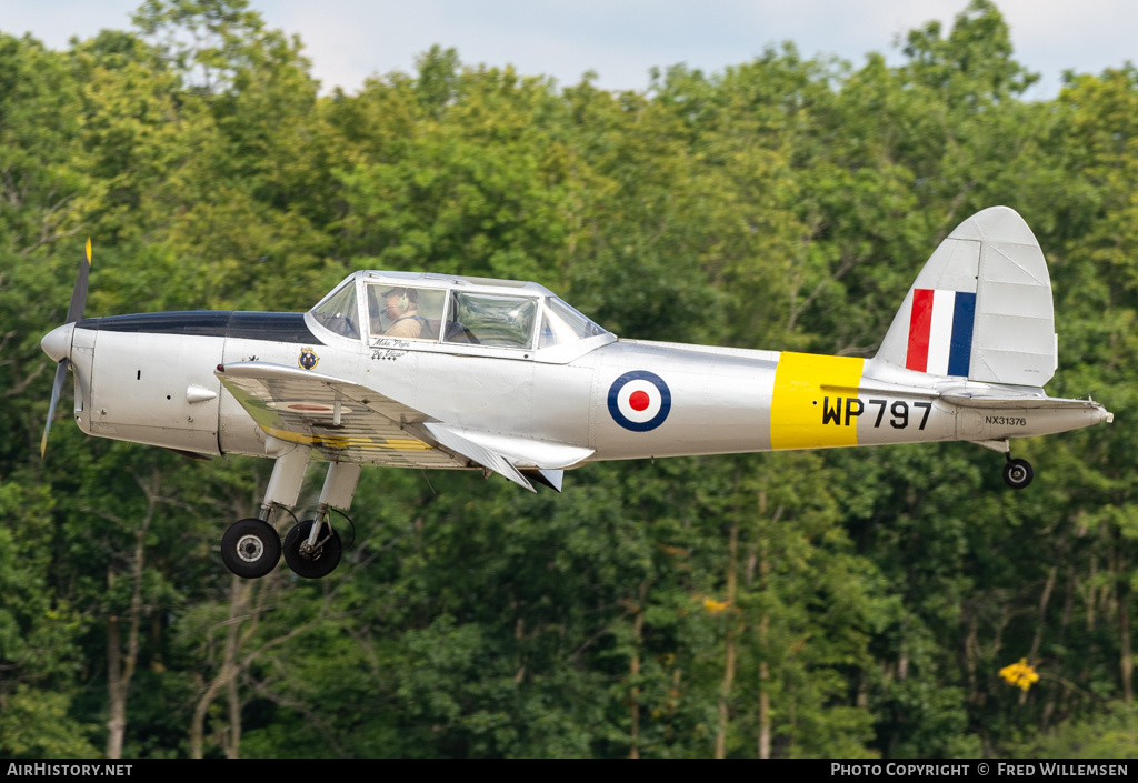 Aircraft Photo of N31376 / NX31376 / WP797 | De Havilland DHC-1 Chipmunk T10 | UK - Air Force | AirHistory.net #716387