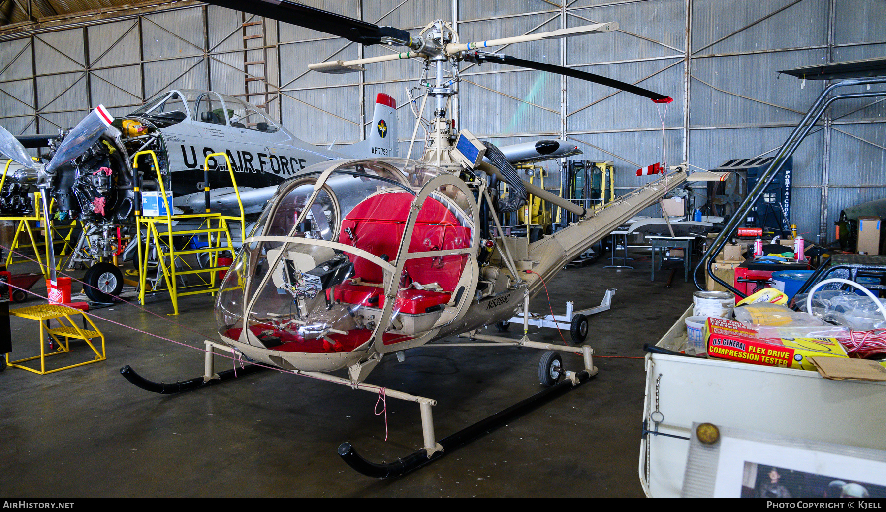 Aircraft Photo of N538AC | Hiller UH-12B | AirHistory.net #716394