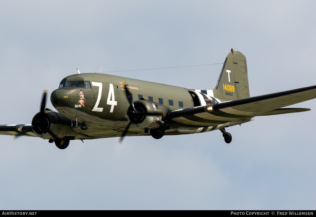 Aircraft Photo of N4089T / 14089 | Douglas DC-3-201F | USA - Air Force | AirHistory.net #716396