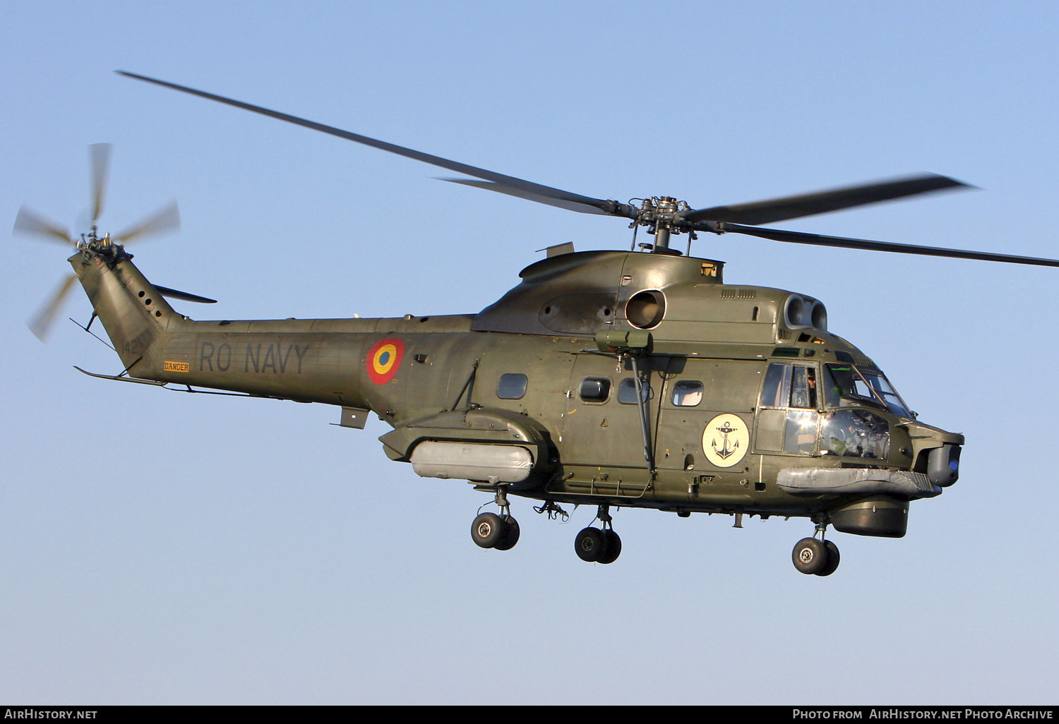 Aircraft Photo of 142 | Aerospatiale IAR-330 Puma Naval | Romania - Navy | AirHistory.net #716416