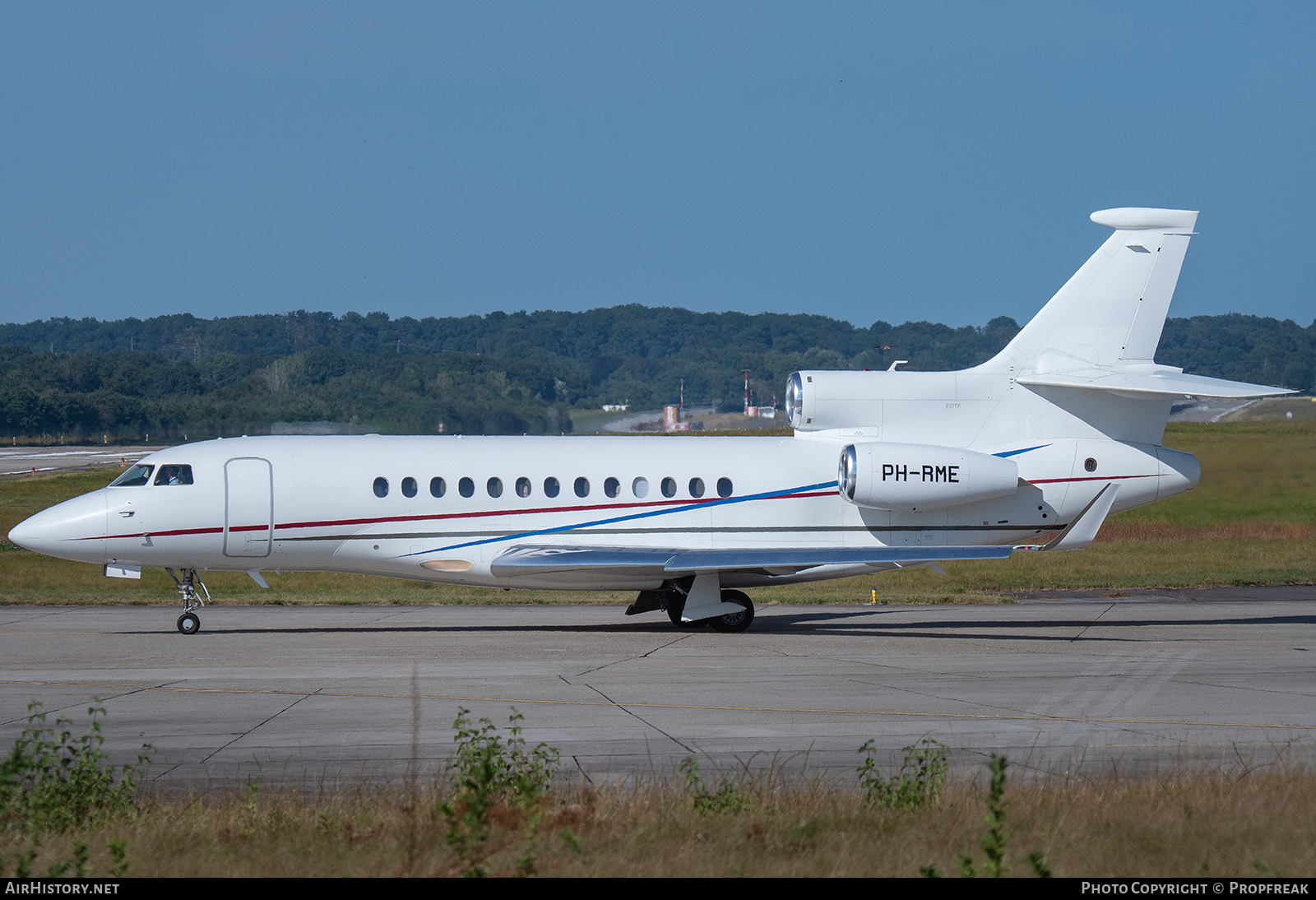 Aircraft Photo of PH-RME | Dassault Falcon 7X | AirHistory.net #716442