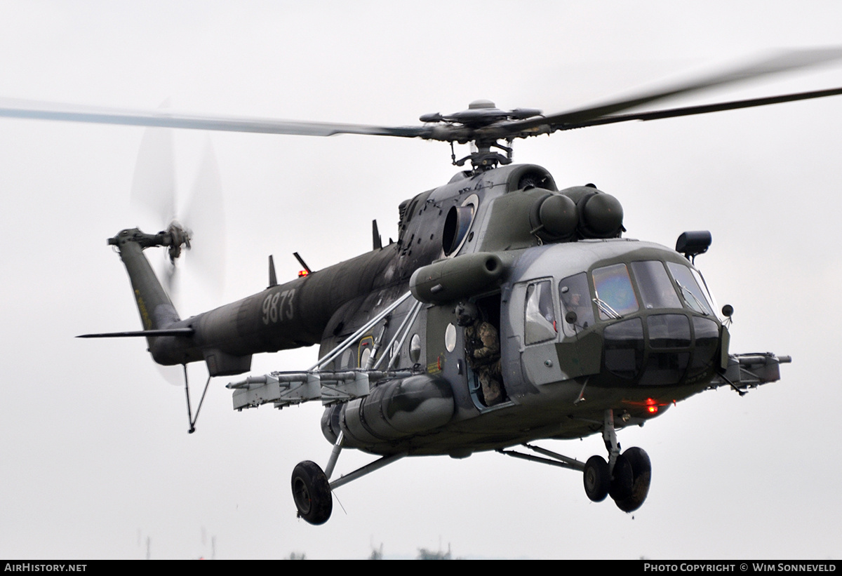 Aircraft Photo of 9873 | Mil Mi-171Sh | Czechia - Air Force | AirHistory.net #716448