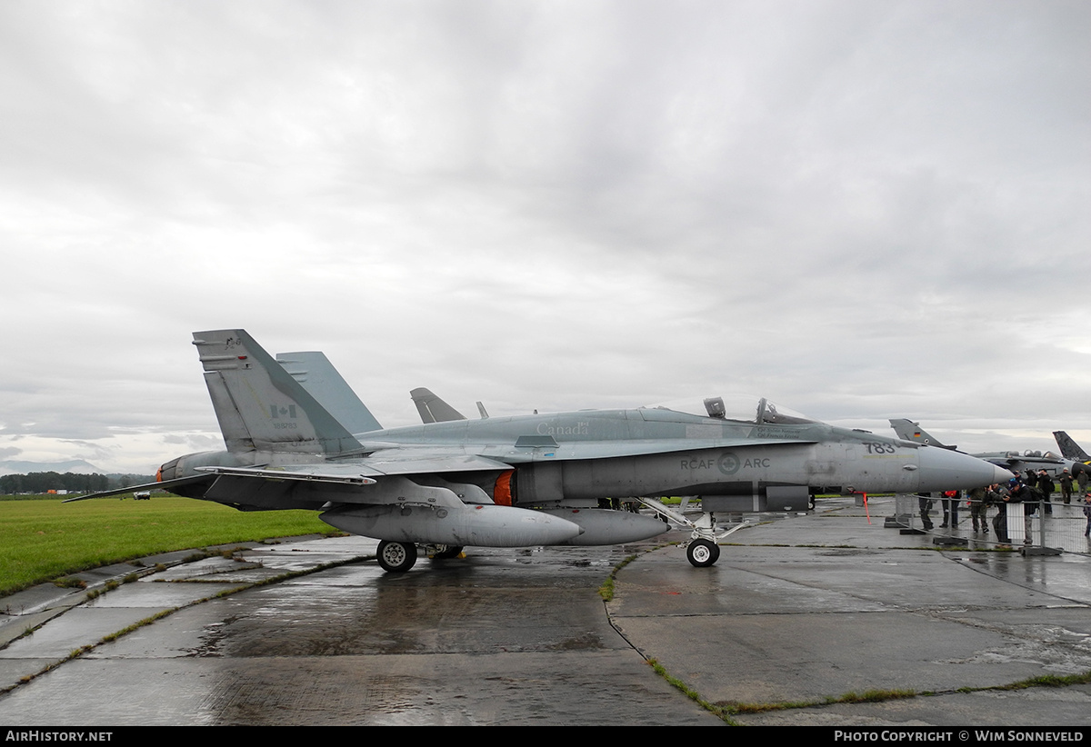 Aircraft Photo of 188783 | McDonnell Douglas CF-188 Hornet | Canada - Air Force | AirHistory.net #716458