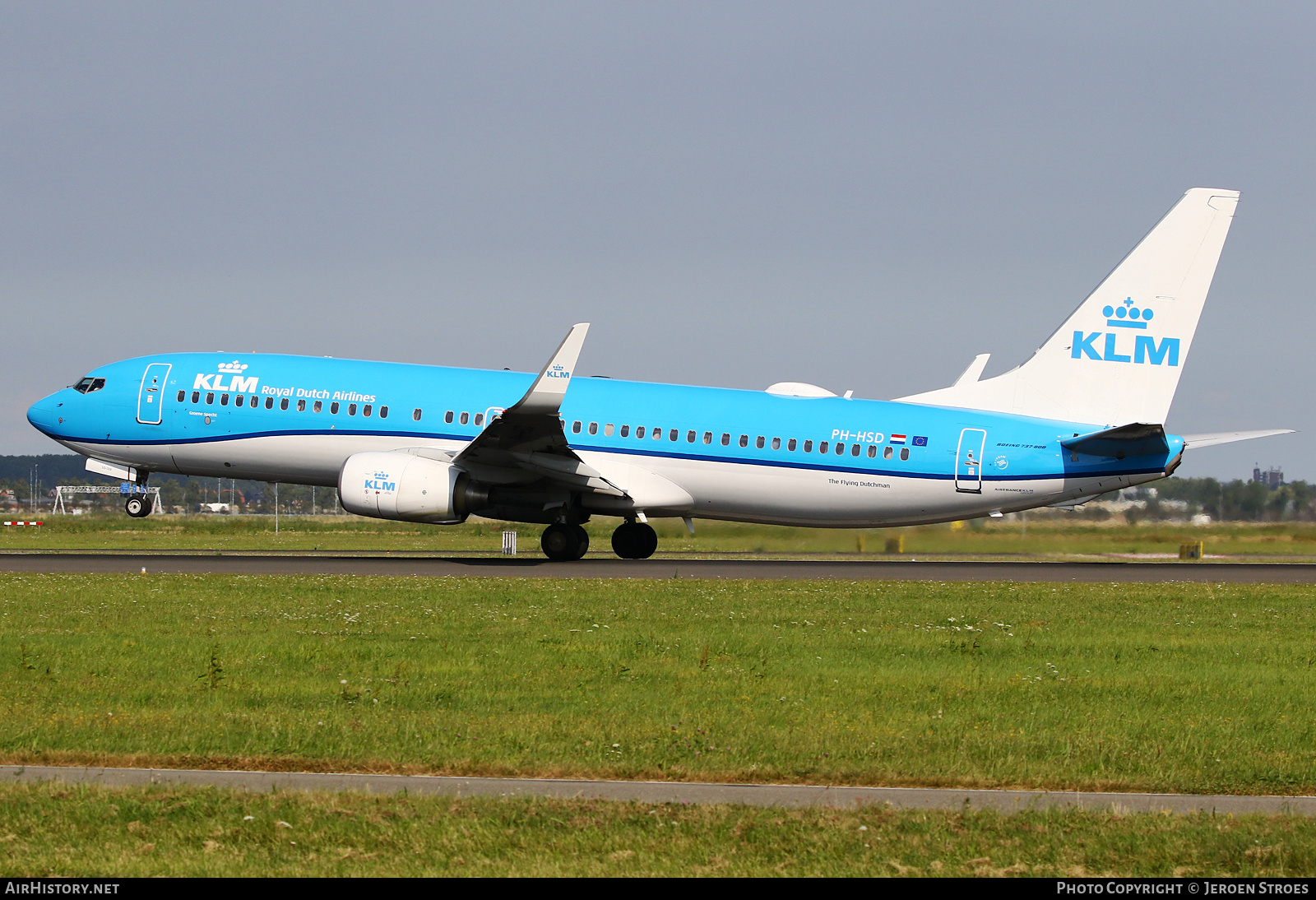 Aircraft Photo of PH-HSD | Boeing 737-8K2 | KLM - Royal Dutch Airlines | AirHistory.net #716463