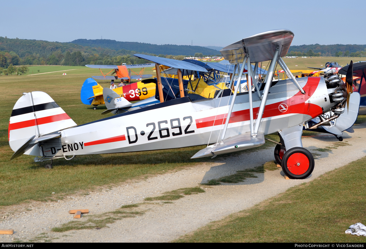 Aircraft Photo of D-ENOY / D-2692 | Focke-Wulf Fw-44J Stieglitz | AirHistory.net #716469
