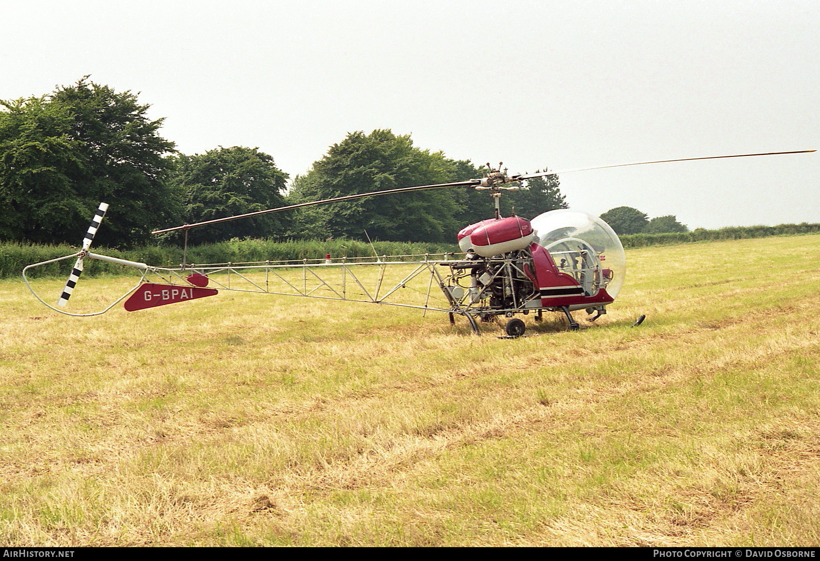 Aircraft Photo of G-BPAI | Bell 47G-3B-1 | AirHistory.net #716472