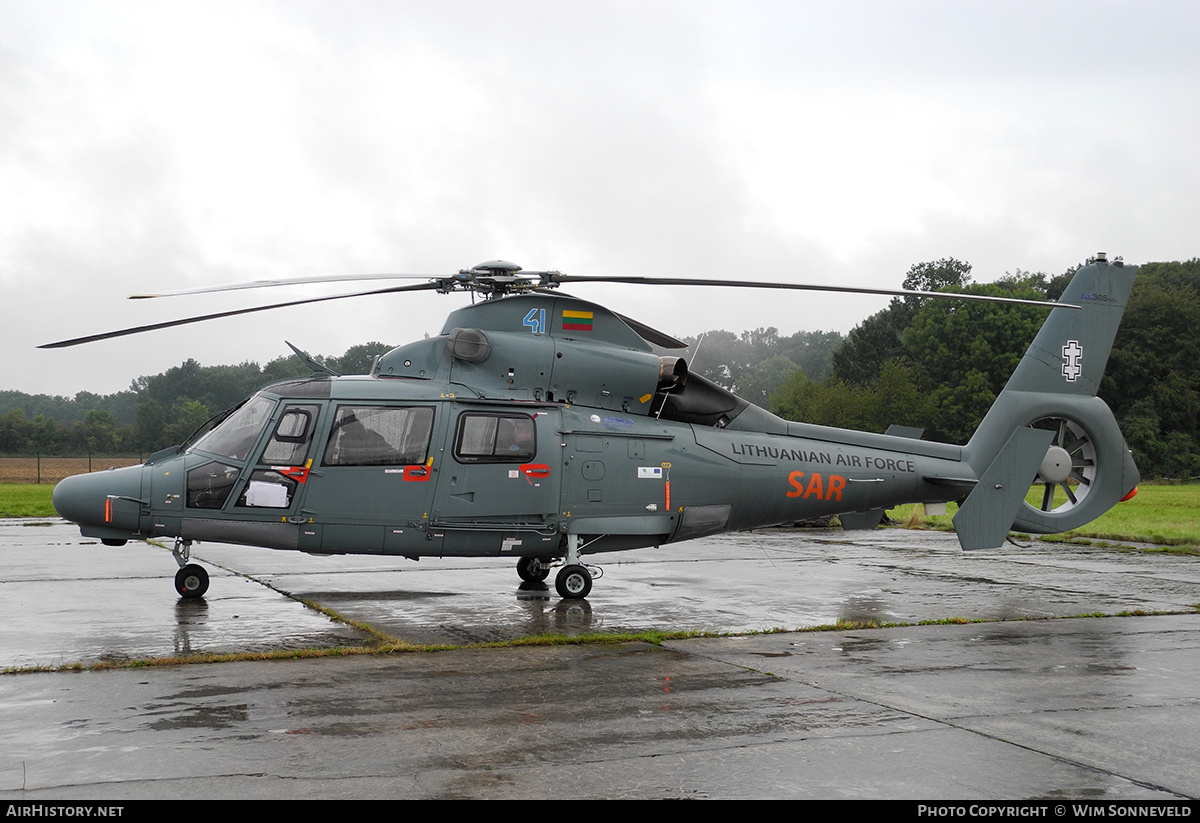 Aircraft Photo of 41 | Airbus Helicopters AS365N3 Dauphin 2 | Lithuania - Air Force | AirHistory.net #716474