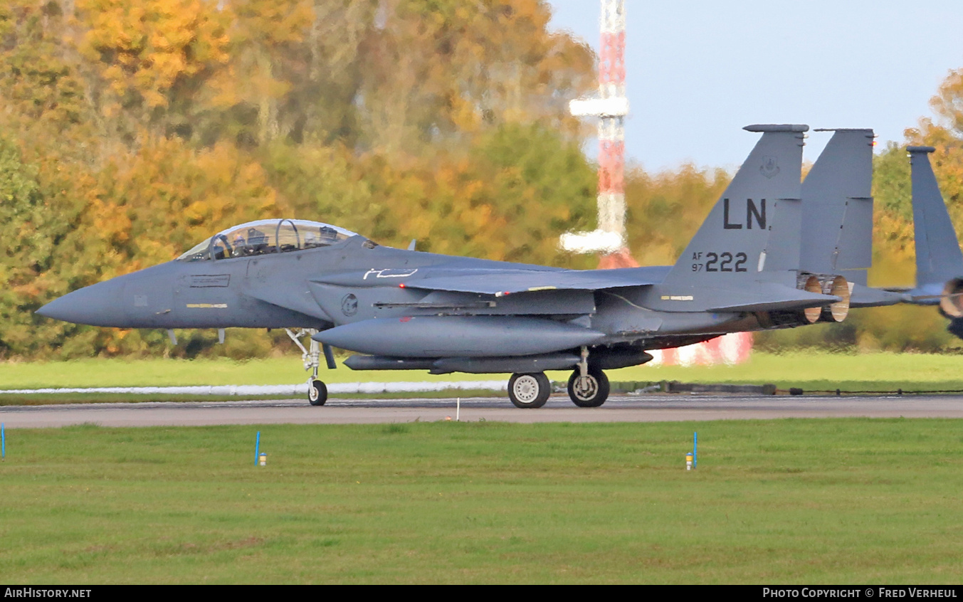Aircraft Photo of 97-222 | Boeing F-15E Strike Eagle | AirHistory.net #716484