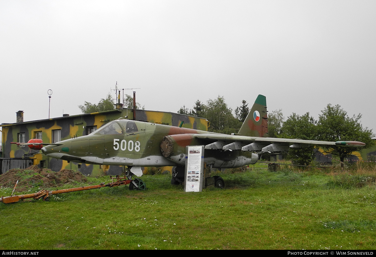 Aircraft Photo of 5008 | Sukhoi Su-25K | Czechia - Air Force | AirHistory.net #716503
