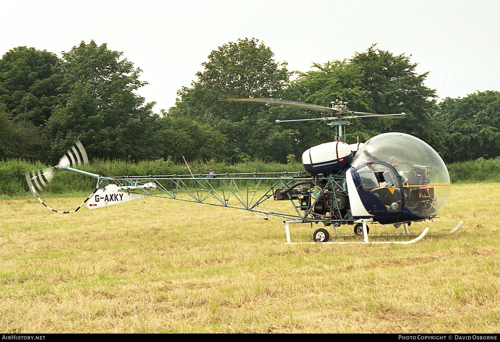 Aircraft Photo of G-AXKY | Westland-Bell 47G-4A | AirHistory.net #716505