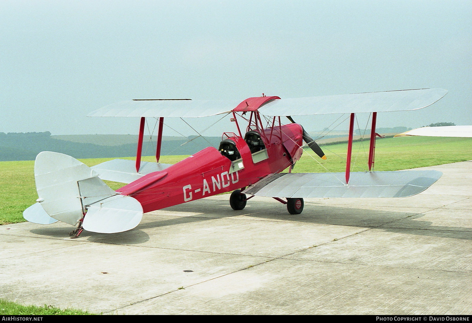 Aircraft Photo of G-ANOO | De Havilland D.H. 82A Tiger Moth | AirHistory.net #716519