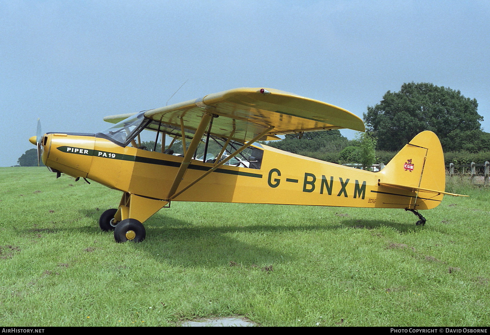 Aircraft Photo of G-BNXM | Piper L-21B Super Cub | AirHistory.net #716520