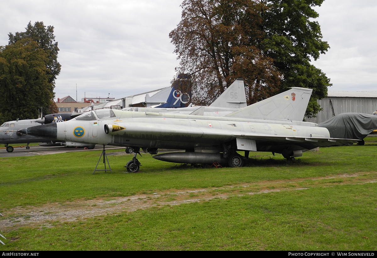 Aircraft Photo of 35518 | Saab J35F-2 Draken | Sweden - Air Force | AirHistory.net #716533