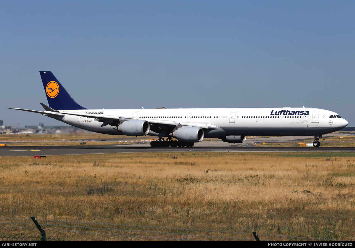 Aircraft Photo of D-AIHO | Airbus A340-642 | Lufthansa | AirHistory.net #716571