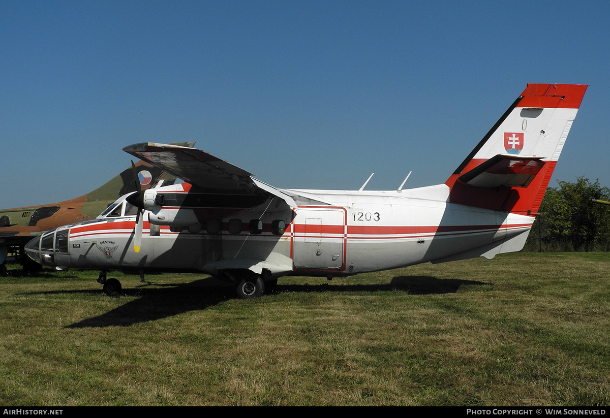Aircraft Photo of 1203 | Let L-410FG Turbolet | Slovakia - Air Force | AirHistory.net #716587