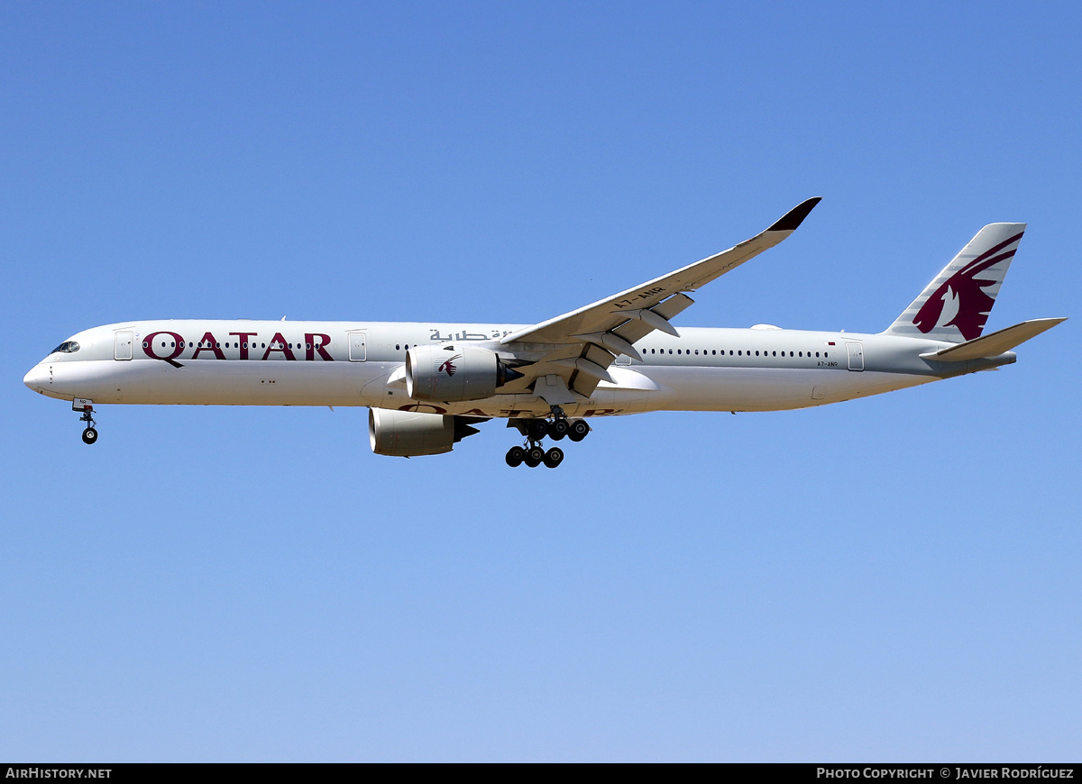 Aircraft Photo of A7-ANR | Airbus A350-1041 | Qatar Airways | AirHistory.net #716593