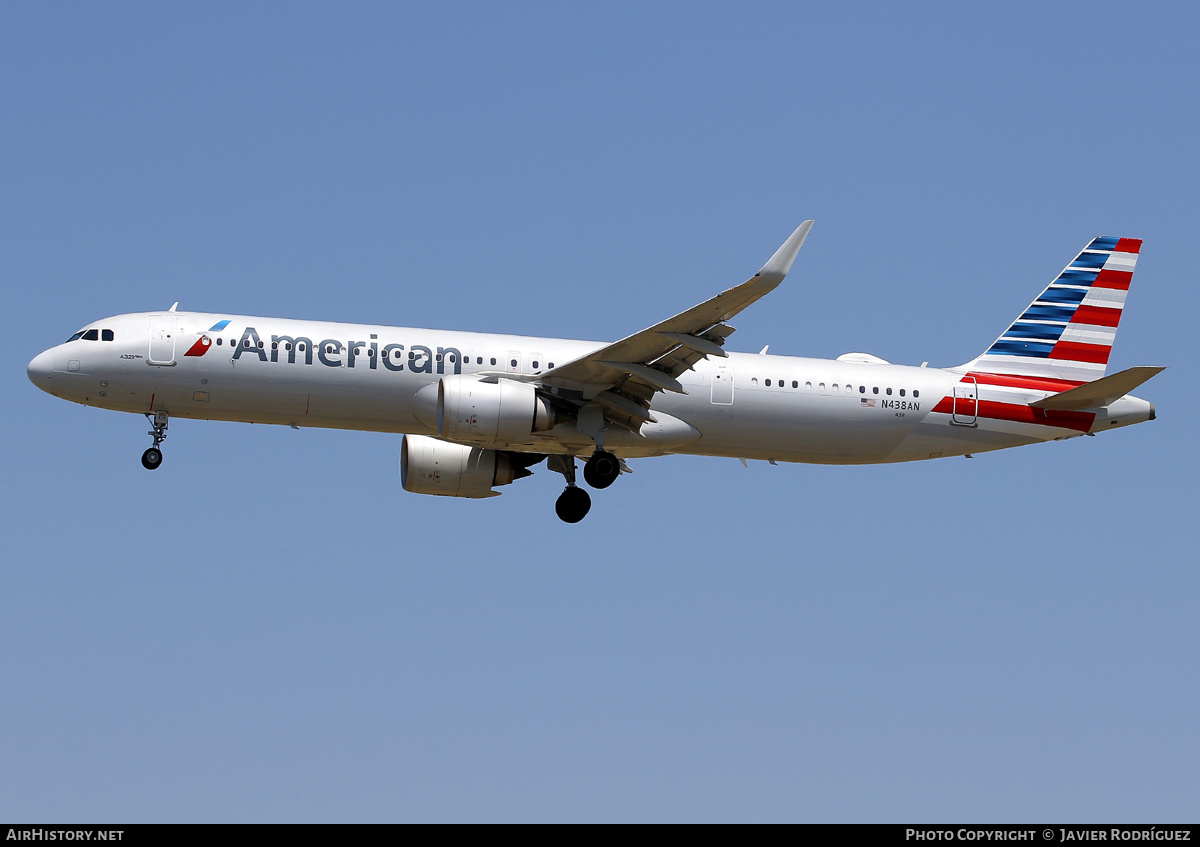 Aircraft Photo of N438AN | Airbus A321-253NX | American Airlines | AirHistory.net #716594