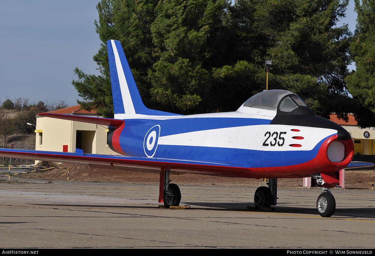 Aircraft Photo of 19235 / 235 | Canadair CL-13 Sabre 2 | Greece - Air Force | AirHistory.net #716634