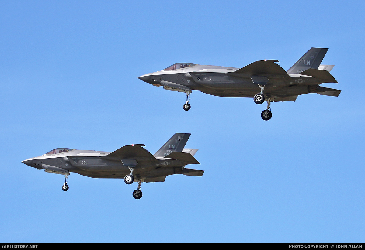 Aircraft Photo of 19-5475 / AF19-5475 | Lockheed Martin F-35A Lightning II | USA - Air Force | AirHistory.net #716640
