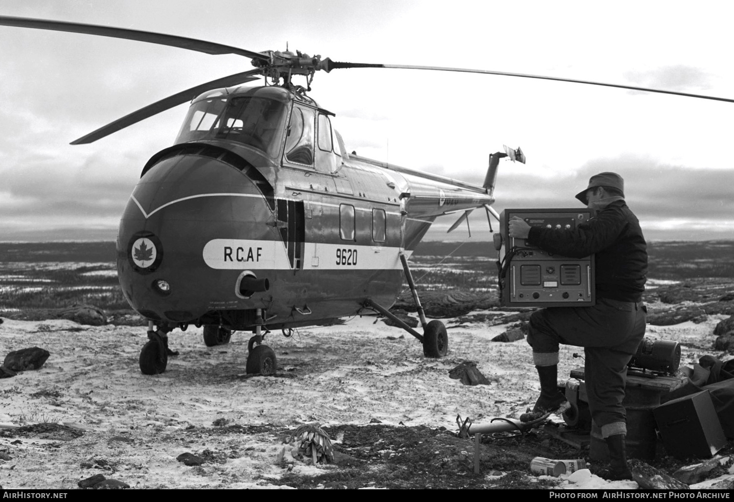 Aircraft Photo of 9620 | Sikorsky H-19 (S-55B) | Canada - Air Force | AirHistory.net #716663