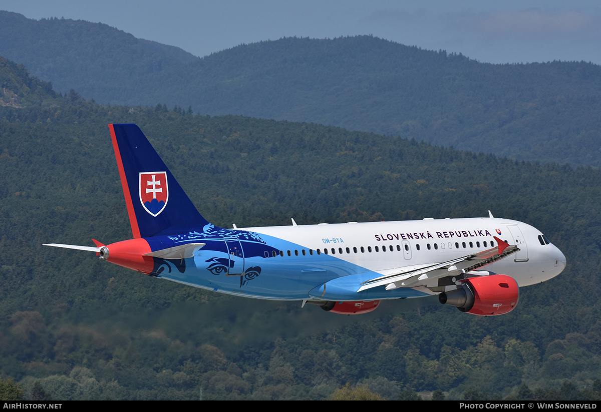Aircraft Photo of OM-BYA | Airbus A319-115 | Slovakia - Government | AirHistory.net #716682