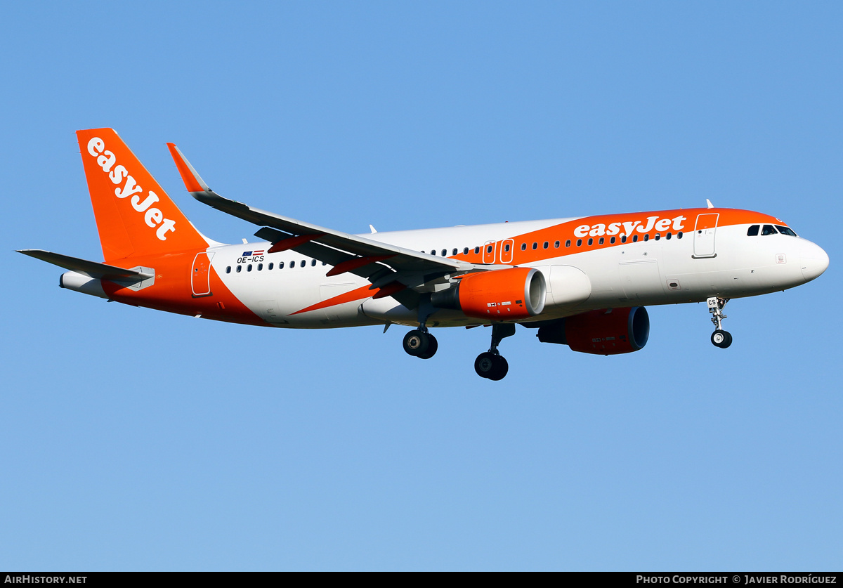 Aircraft Photo of OE-ICS | Airbus A320-214 | EasyJet | AirHistory.net #716696