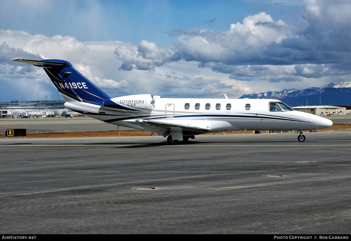 Aircraft Photo of N419CE | Cessna 525C CitationJet CJ4 | AirHistory.net #716716
