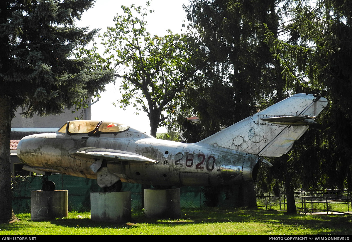 Aircraft Photo of 2620 | Aero CS-102 (MiG-15UTI) | Czechoslovakia - Air Force | AirHistory.net #716725