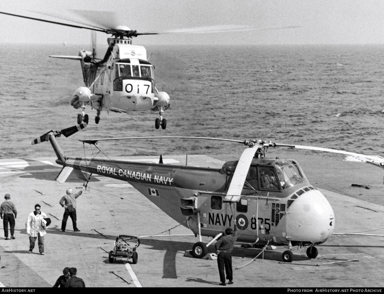 Aircraft Photo of 55875 | Sikorsky HO4S-3 Horse (S-55B) | Canada - Navy | AirHistory.net #716739