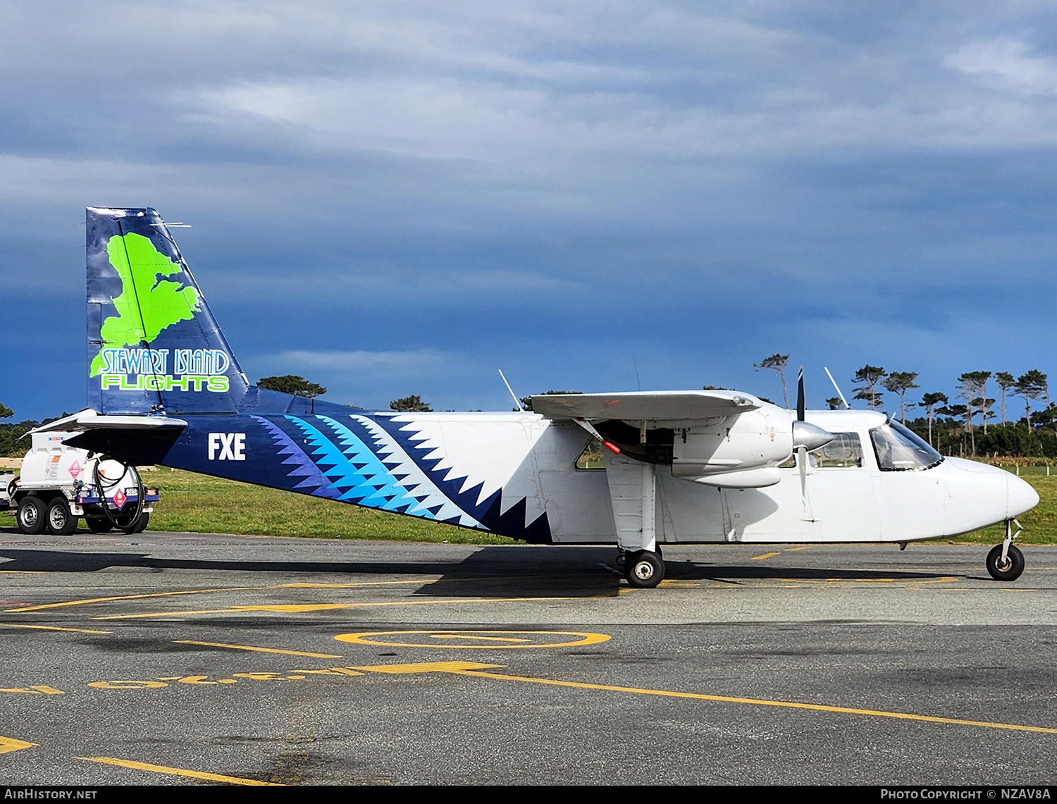 Aircraft Photo of ZK-FXE / FXE | Britten-Norman BN-2A-26 Islander | Stewart Island Flights | AirHistory.net #716751