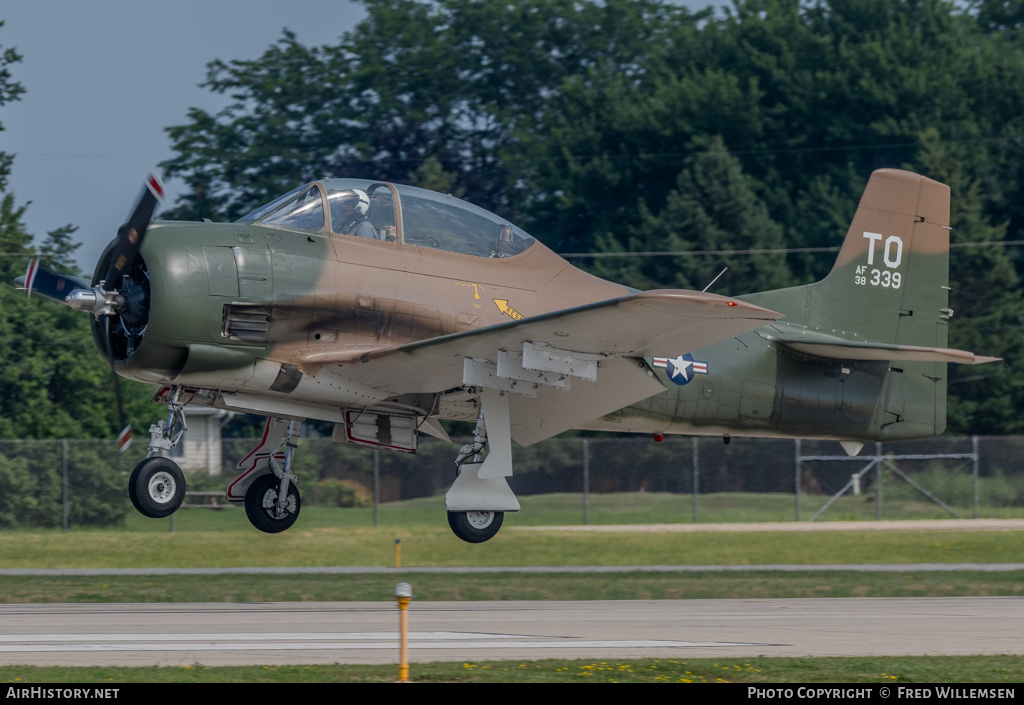 Aircraft Photo of N28XT / 38-339 | North American T-28B Trojan | USA - Air Force | AirHistory.net #716767