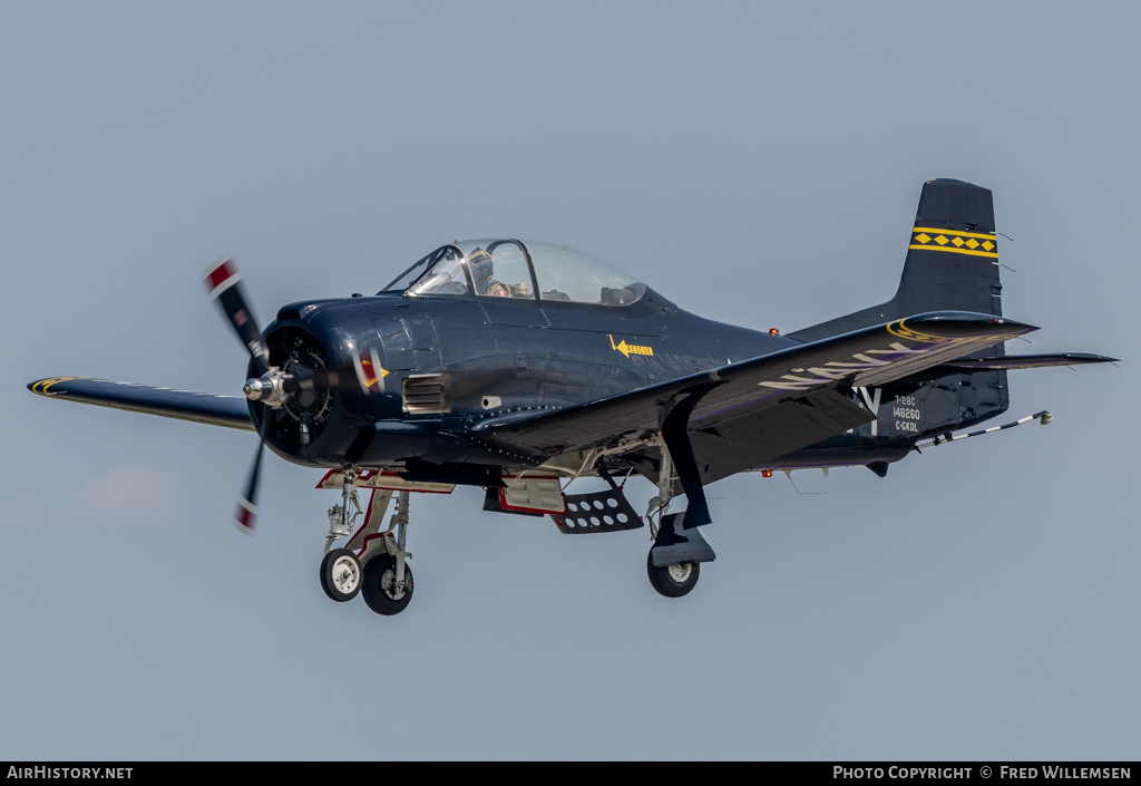 Aircraft Photo of C-GKOL / 146260 | North American T-28C Trojan | USA - Navy | AirHistory.net #716769