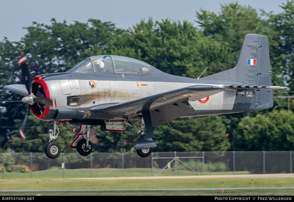 Aircraft Photo of C-GULI / 54 | North American T-28A Fennec | France - Air Force | AirHistory.net #716771
