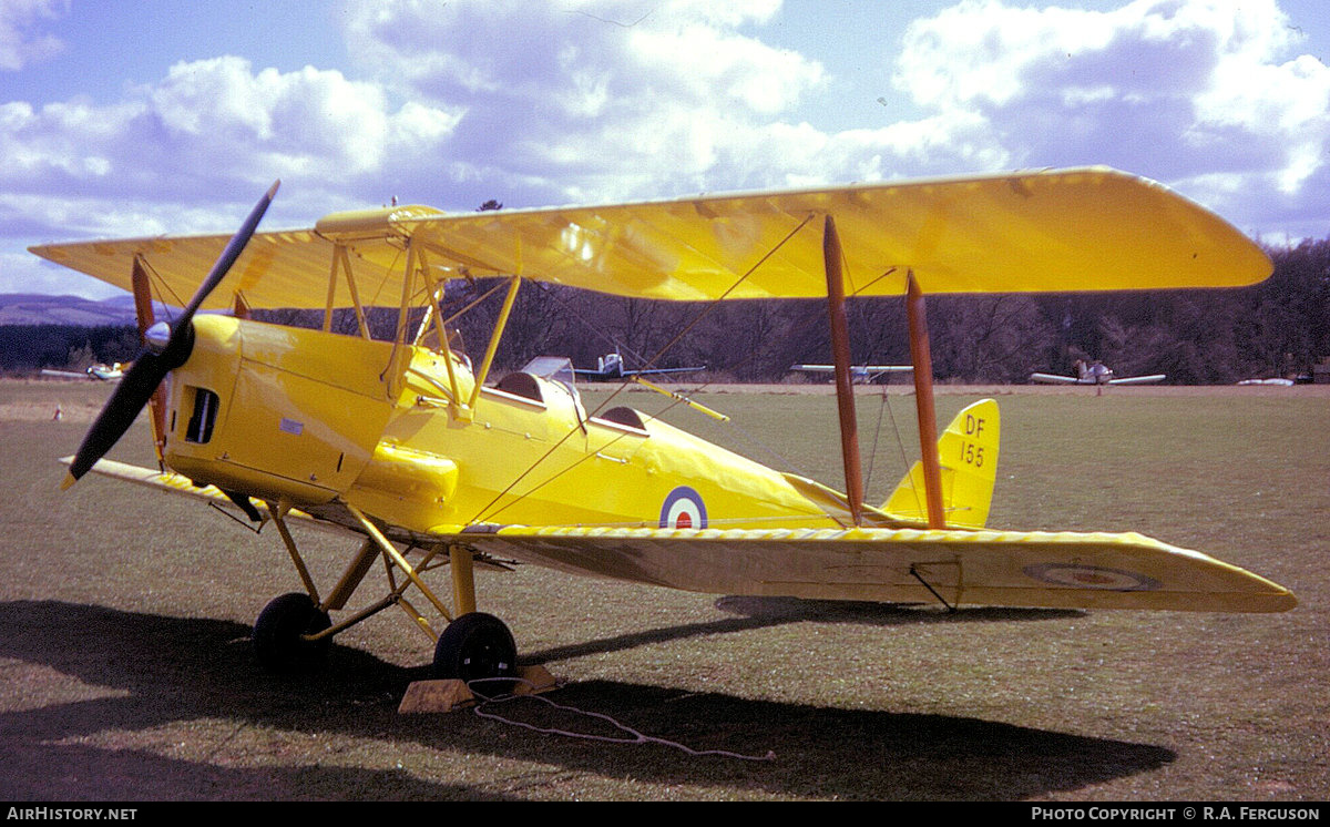 Aircraft Photo of G-ANFV / DF155 | De Havilland D.H. 82A Tiger Moth II | UK - Air Force | AirHistory.net #716801