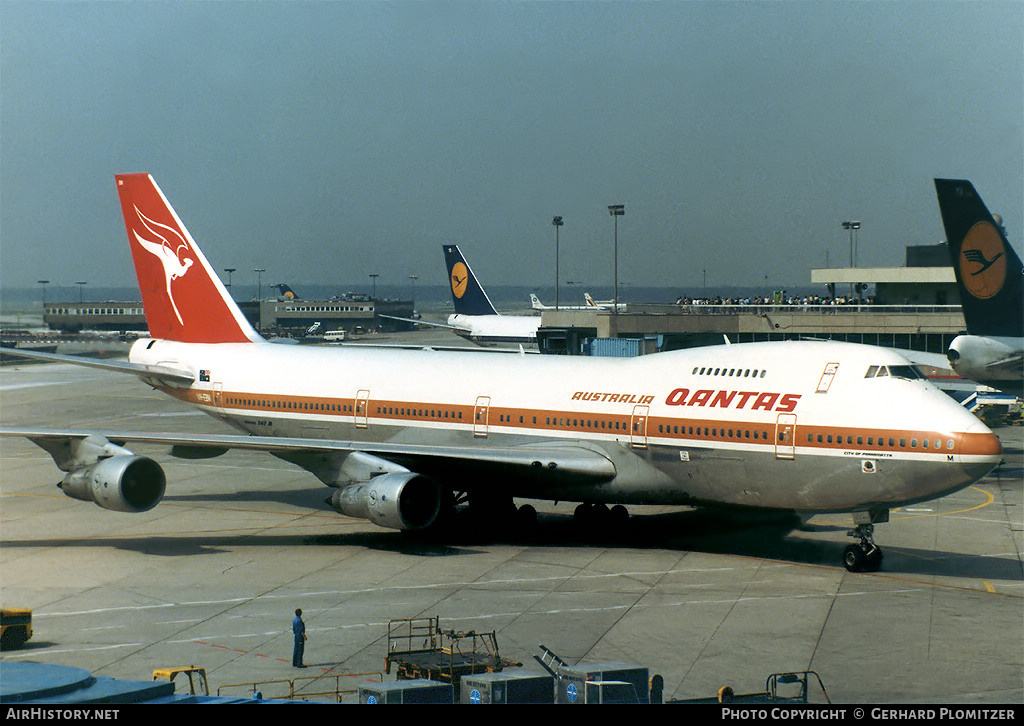 Aircraft Photo of VH-EBM | Boeing 747-238B | Qantas | AirHistory.net #716819