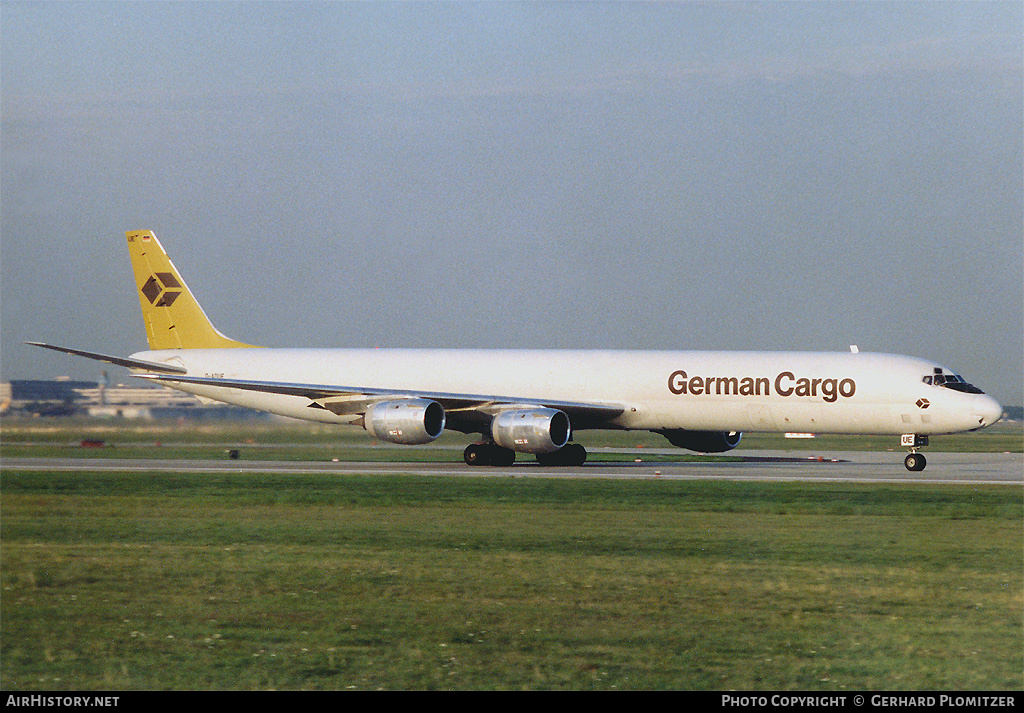 Aircraft Photo of D-ADUE | McDonnell Douglas DC-8-73AF | German Cargo | AirHistory.net #716820