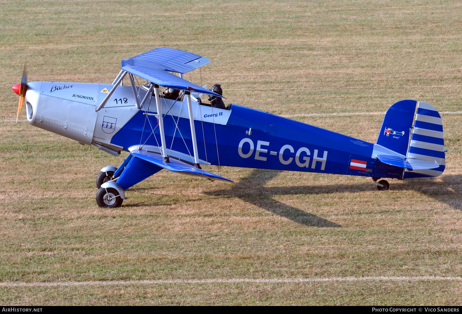 Aircraft Photo of OE-CGH | SSH T-131PA Jungmann | AirHistory.net #716847