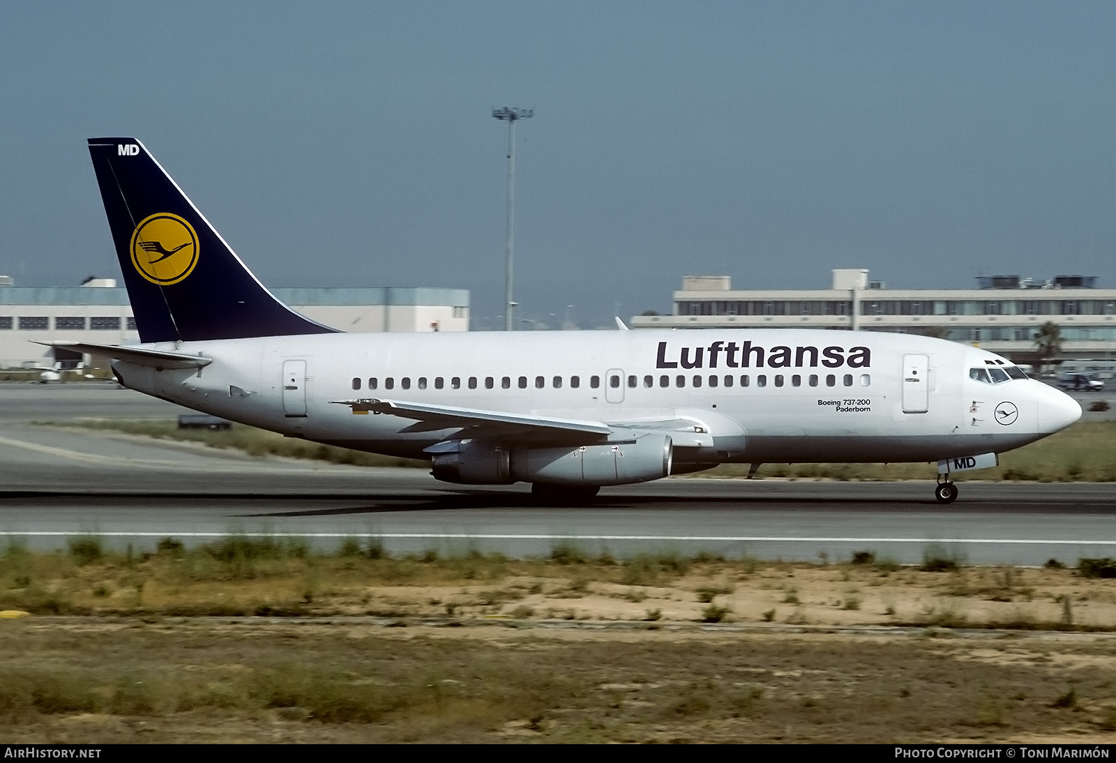 Aircraft Photo of D-ABMD | Boeing 737-230/Adv | Lufthansa | AirHistory.net #716863