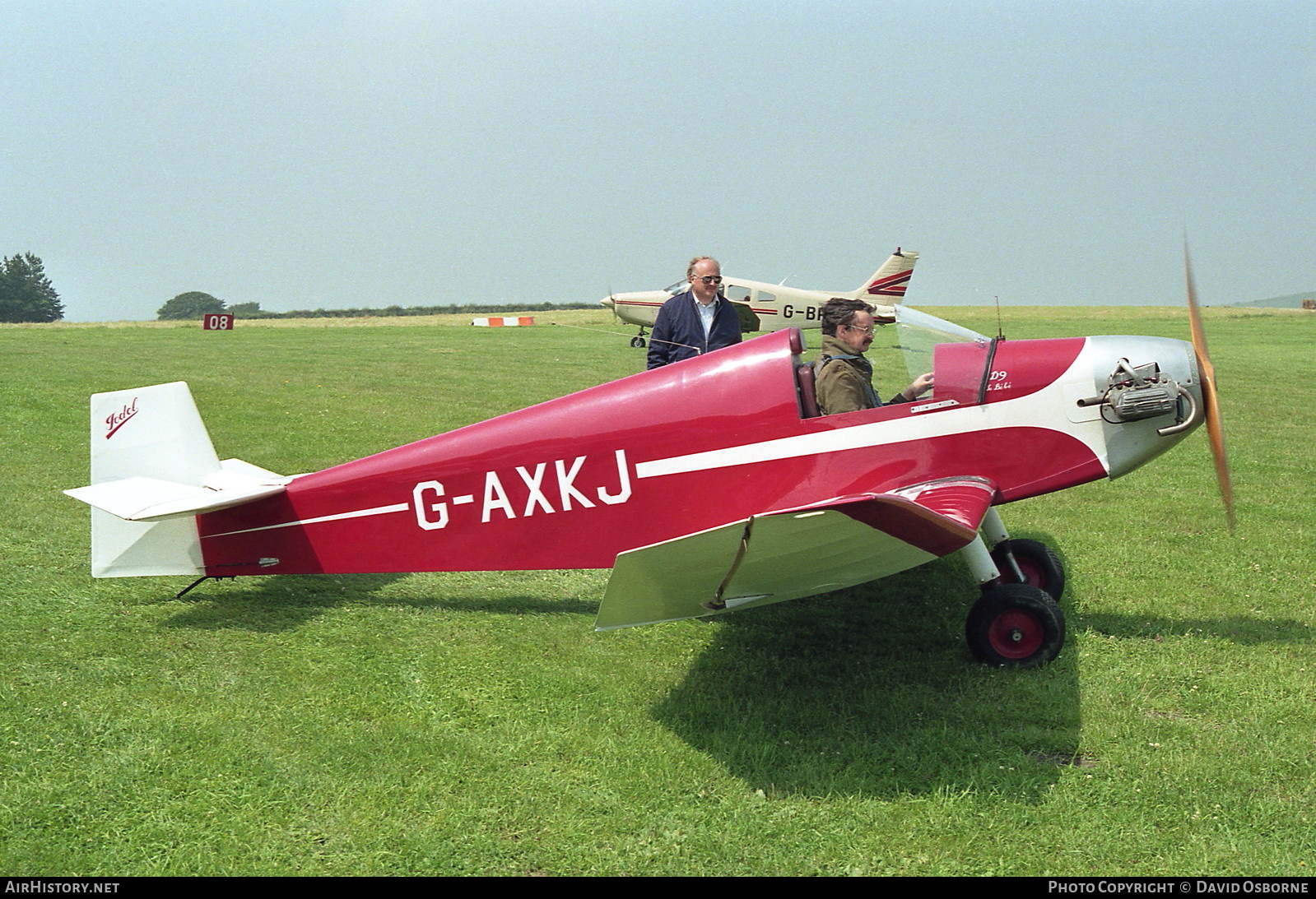 Aircraft Photo of G-AXKJ | Jodel D-9 Bebe | AirHistory.net #716878